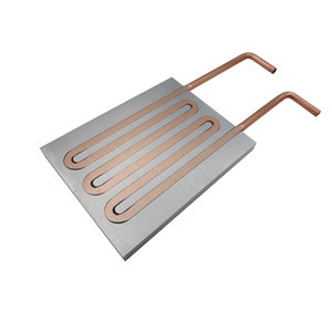 CNC machining of aluminum alloy water-cooled plate